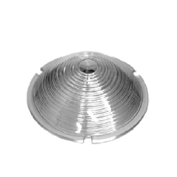  | LENTE LANTERNA LATERAL CARRETA CRISTAL - REDONDA