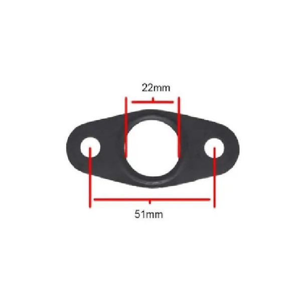  | JUNTA RETORNO OLEO CANO COMPRESSOR AR MB ACCELO/ATEGO/ATRON/AXOR