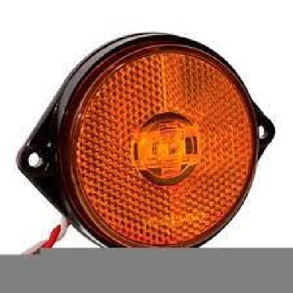  | LANTERNA LATERAL CARRETA AMARELA C/CABOS - LED