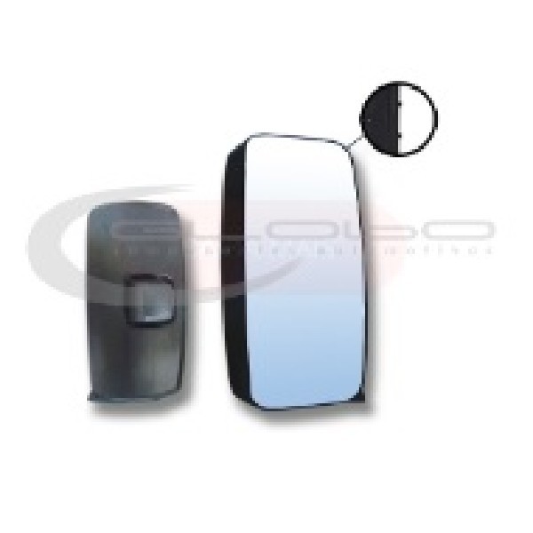  | ESPELHO RETROVISOR LD MB ATEGO/AXOR 14/. C/DESEMBACADOR