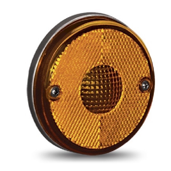  | LANTERNA LATERAL CARRETA RANDON C/CABO AMARELA