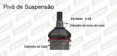  | PIVO SUPERIOR LD LE MASTER 02/12 PINO 16,5MM