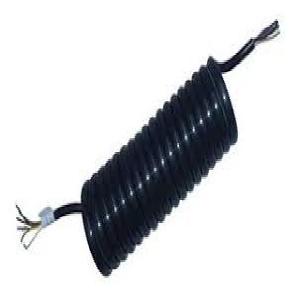  | CHICOTE ELETRICO ESPIRAL CAVALO/CARRETA 7 POLOS 6.5 METROS S/TOMADA