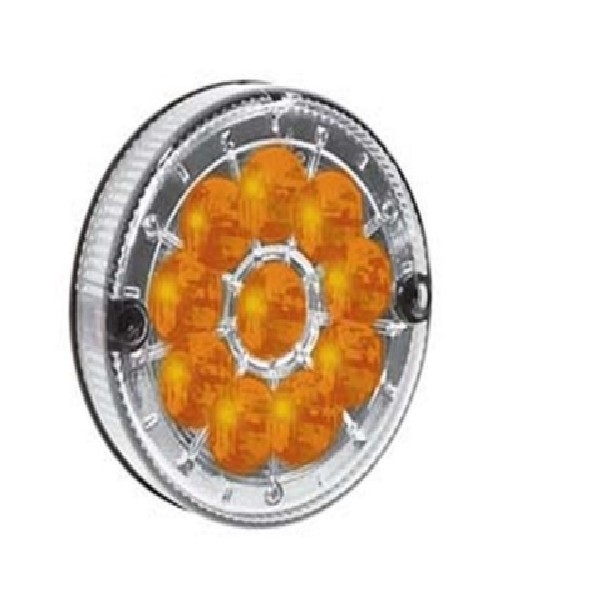  | LANTERNA TR CARRETA LIBRELATO 110MM LED CRISTAL/AMARELO