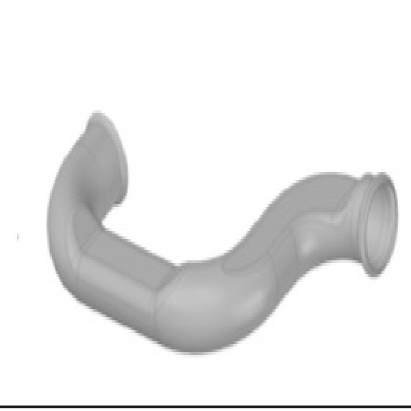  | TUBO ESCAPE INTERMEDIARO MOTOR VOLVO FH 15/. - CURVO LONGO