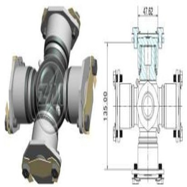  | CRUZETA CARDAN TR VW 24220/24250 47X137