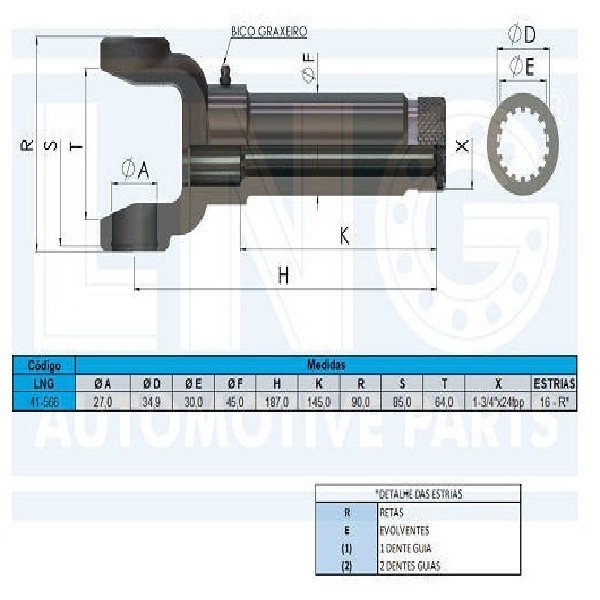  | LUVA CARDAN DAILY USA 5-153 - LONGA
