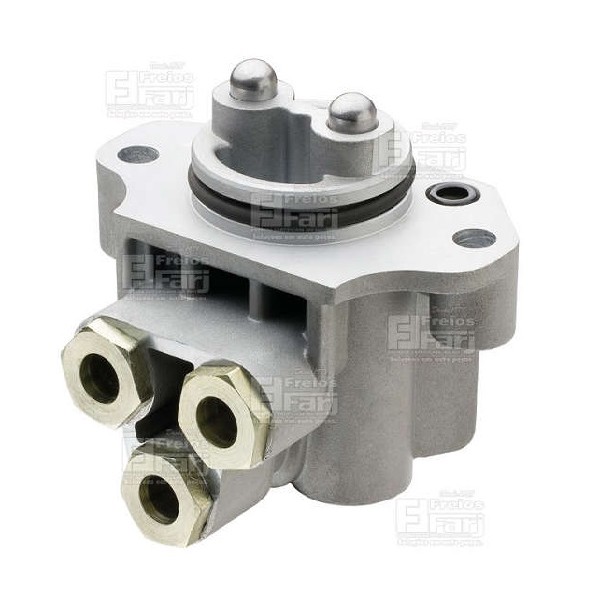  | VALVULA TRANSFERENCIA CAIXA CAMBIO MB AXOR/ACTROS/ATEGO 2 PINOS C/FURO