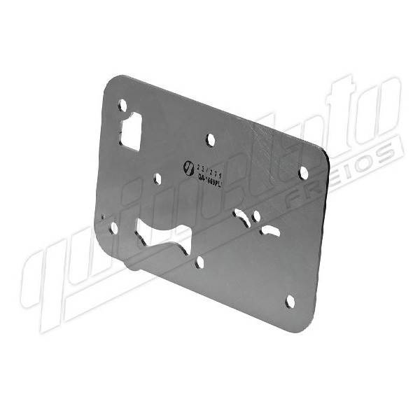  | PLACA INTERMEDIARIA CABECOTE COMPRESSOR AR VOLVO FH/FM/DAF (85MM)