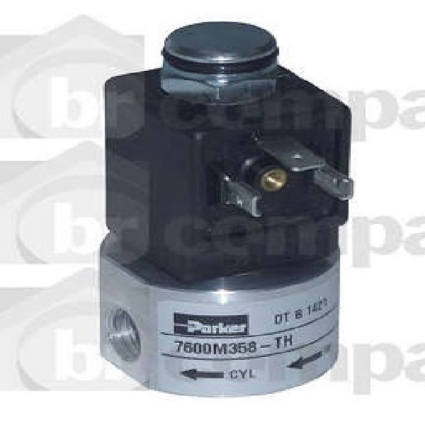  | VALVULA SOLENOIDE 3/2 VIAS 24V ROSCA 12MM