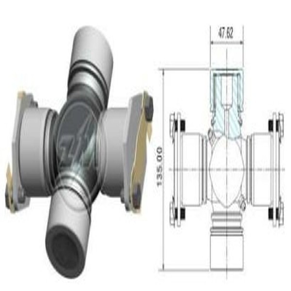  | CRUZETA CARDAN CARGO MB/VW/CARGO 47,6X135 5-438