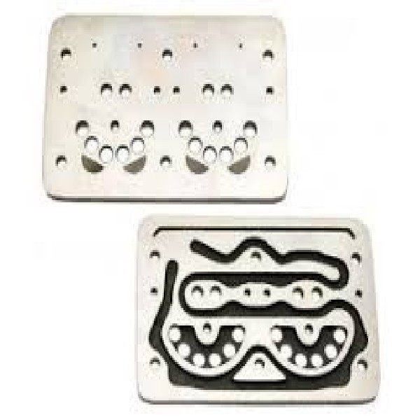  | PLACA INTERMEDIARIA CABECOTE COMPRESSOR AR FH/NH 2 CIL. 88MM