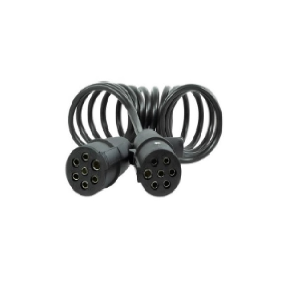  | CHICOTE ELETRICO ESPIRAL CAVALO/CARRETA 7 POLOS 6.5 METROS C/TOMADA - MODERNA FINA