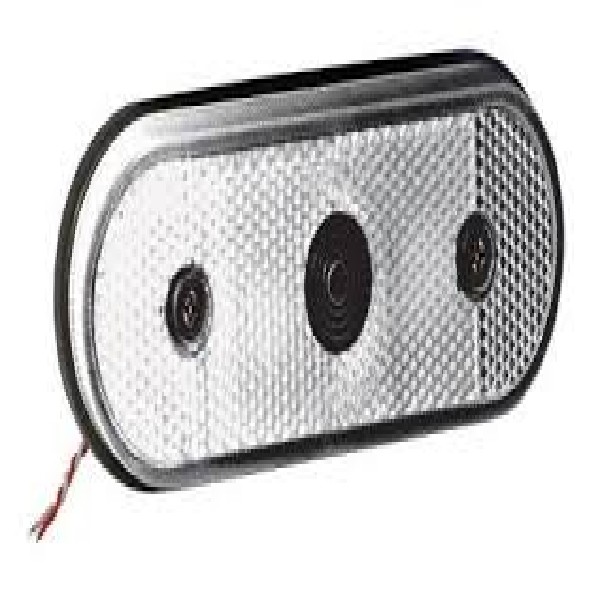  | LANTERNA LATERAL CARRETA/TRUCK CRISTAL LED