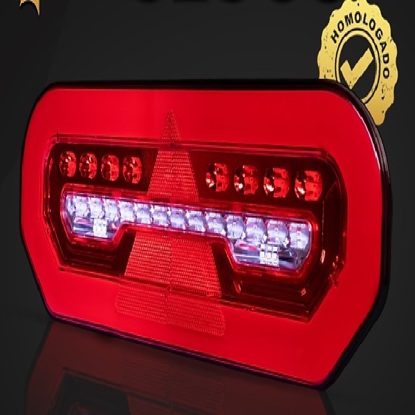  | LANTERNA TR CARRETA/TRUCK LD OLOGO LED 12/24V