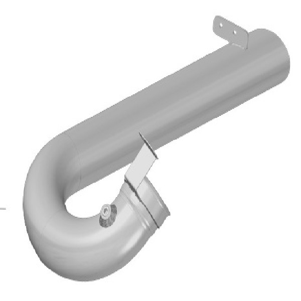  | TUBO ESCAPE SAIDA LD SC 124/S5/S6/450/510 NTG 19/.