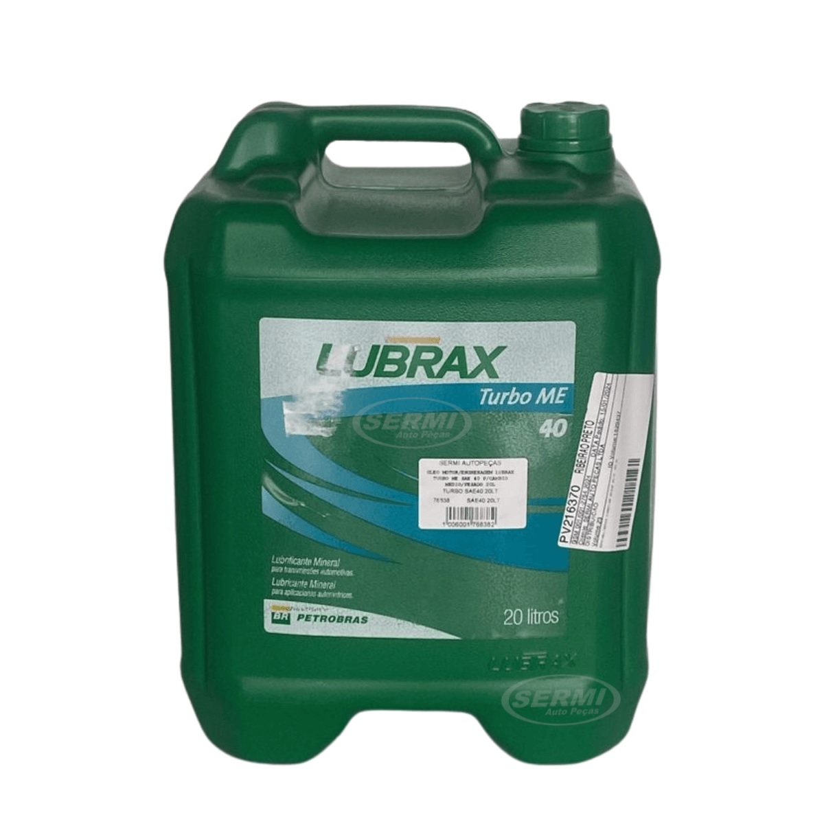  | OLEO SAE 40 CAIXA CAMBIO G60/G85 BALDE 20L - LUBRAX
