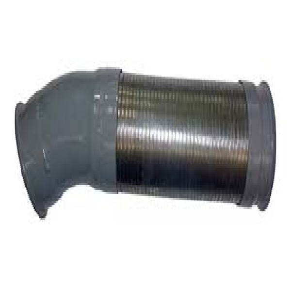  | TUBO ESCAPE FLEXIVEL SAIDA ENCHIMENTO SC 124 S5 4 1/2 INOX - FABBOF