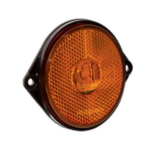  | LANTERNA LATERAL CARRETA AMARELA C/CONECTOR - LED