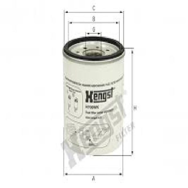  | FILTRO COMBUSTIVEL MB 710/914/1935 USA COPO MENOR