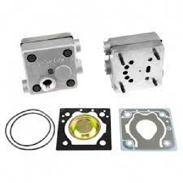  | CABECOTE COMPRESSOR AR WABCO VW/CARGO 85MM S/CAVALO MARINHO - MONTADO