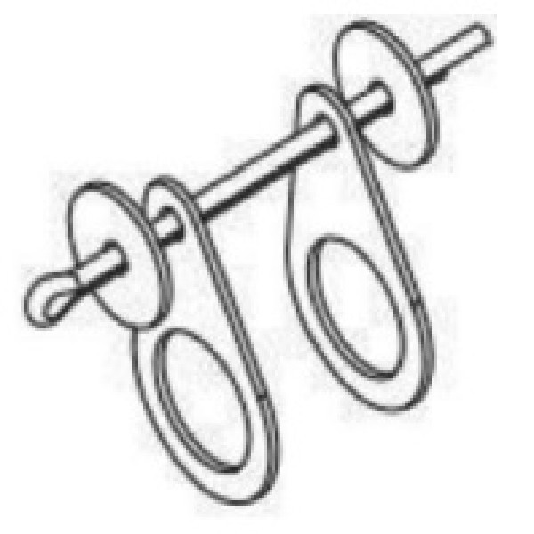  | TRAVA ROLETE PATIM FREIO TRUCK/CARRETA/CARGO/VW BENDIX - PINGO DAGUA