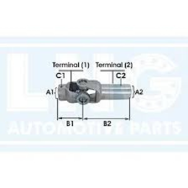  | JUNTA UNIV BASC RED 25 MM X 22MM QUADRADO