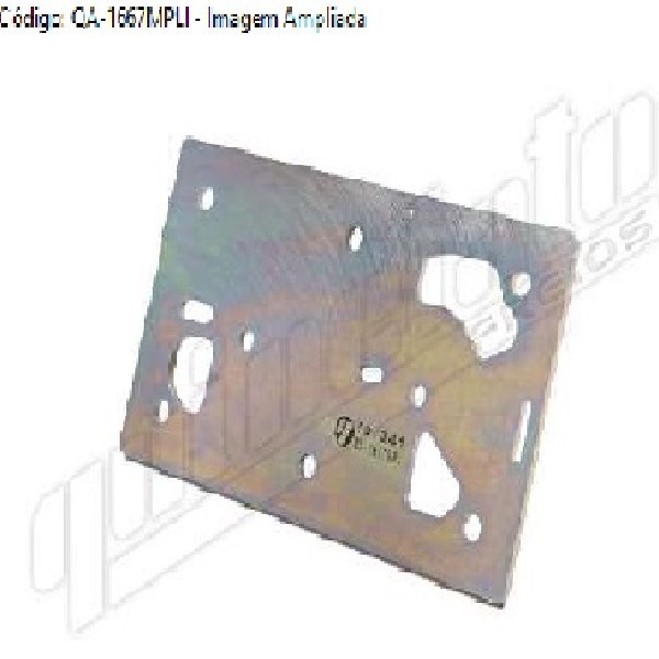  | PLACA INTERMEDIARIA COMPRESSOR AR MB AXOR/O500 85MM