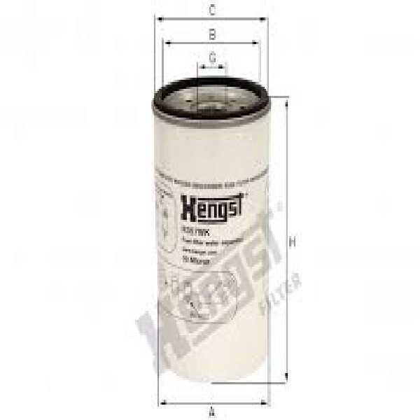  | FILTRO COMBUSTIVEL SEPARADOR AGUA VW/GMC USA COPO KR20014