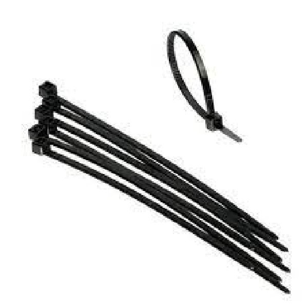  | ABRACADEIRA PLASTICA 200MM PACOTE C/100 3,6 LARG