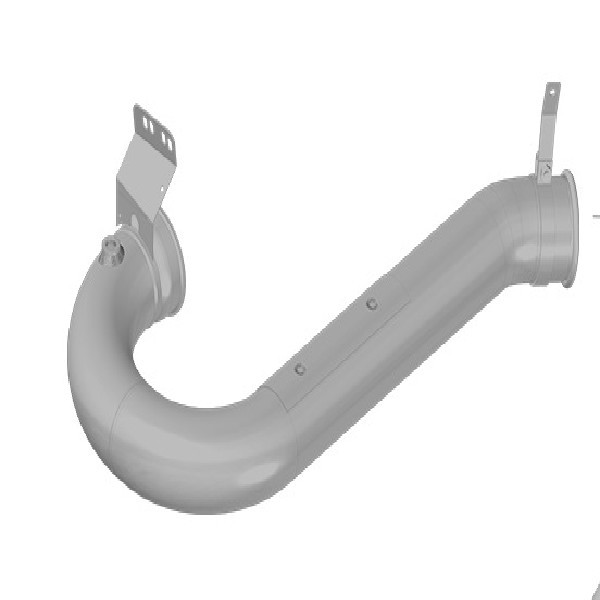  | TUBO ESCAPE SAIDA LD SC 124/S5/S6/450/510 NTG 19/.