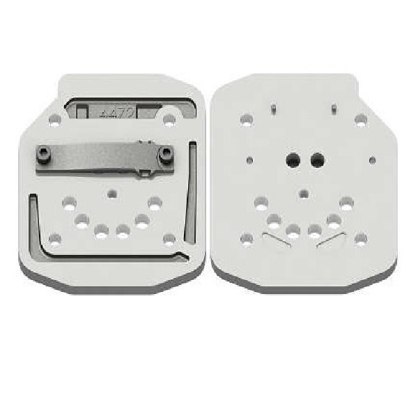  | PLACA INTERMEDIARIA CABECOTE COMPRESSOR AR CARGO/VW LK38 - REGULADO