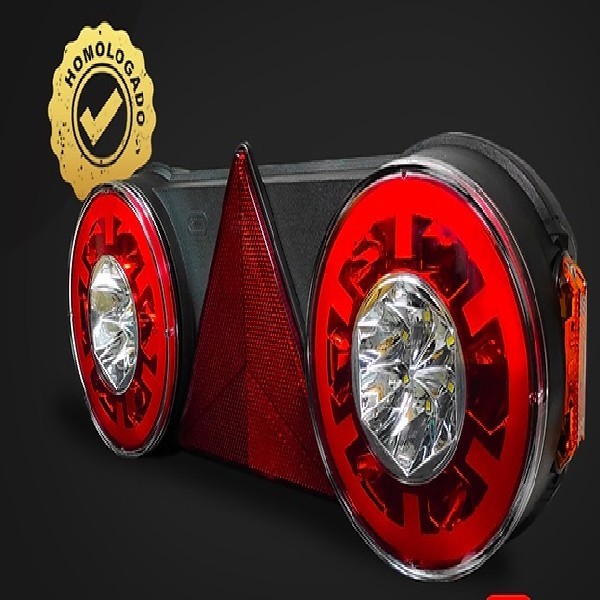  | LANTERNA TR CARRETA/TRUCK LD/LE APOLO LED 12/24V